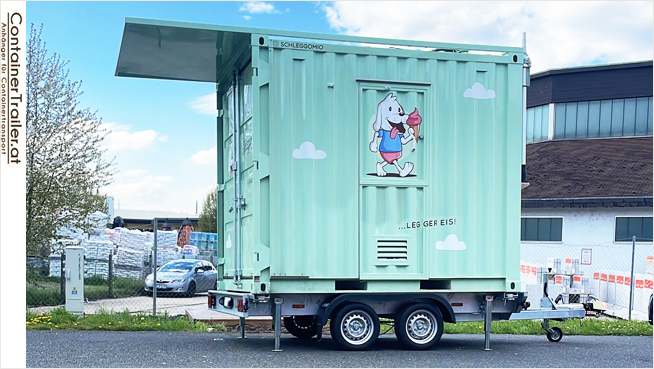 Transportanhaenger fur Imbisscontainer